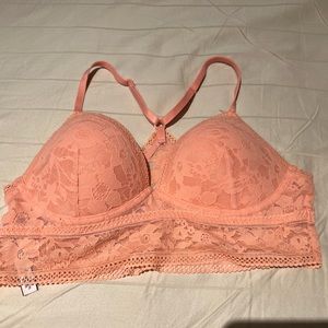 Victorias Secret Bralette Medium Coral